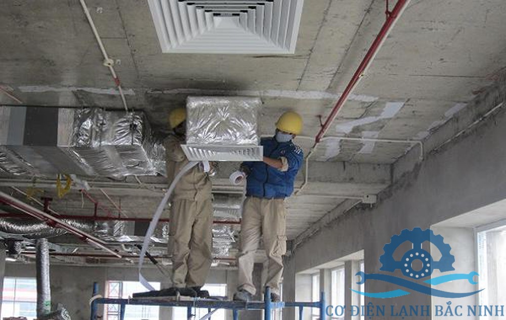 dịch vụ lắp đặt điều hòa thông gió tại cơ điện lạnh bắc ninh