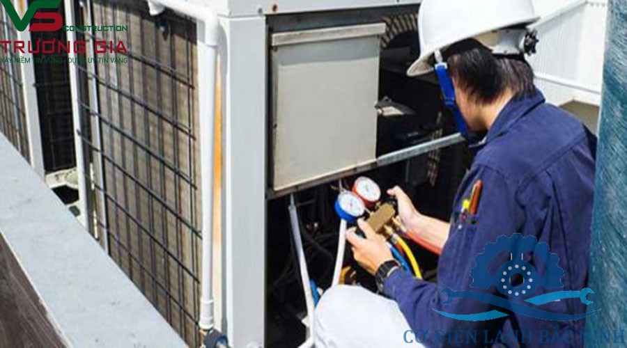 nạp gas điều hòa công nghiệp tại bắc ninh