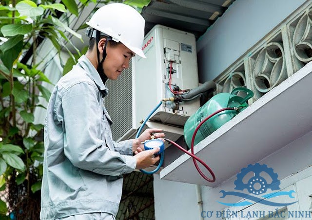 nạp gas điều hòa tại bắc giang