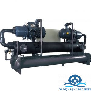 máy chiller trục vít hanbell