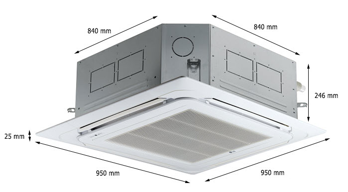 điều hòa âm trần