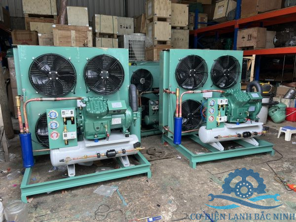 cụm máy nén kho lạnh 15hp sanyo