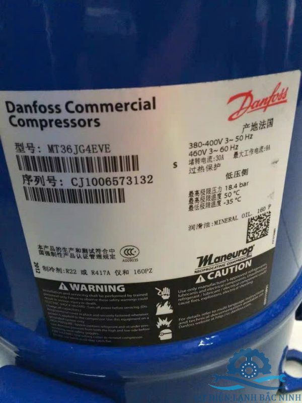 Máy Nén Danfoss MT36JG4EVE