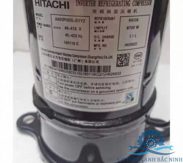 Máy Nén Biến Tần Hitachi AA50PHDG-D1Y2