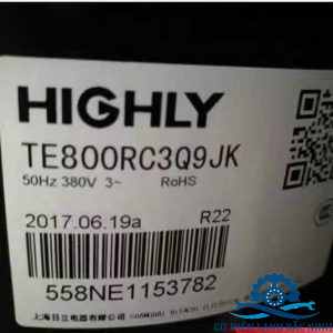 thông số kỹ thuật máy nén te800rc3q9jk